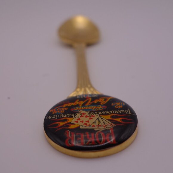 POKER Tournament Champion NO LIMIT Classic Texas Hold Em Las Vegas Finals Spoon - Picture 3 of 13